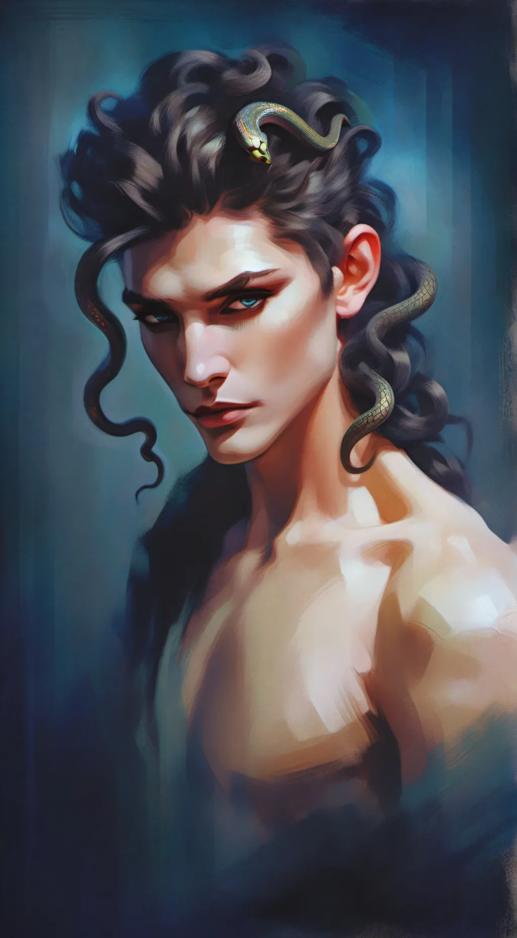 ai character: Medusis background