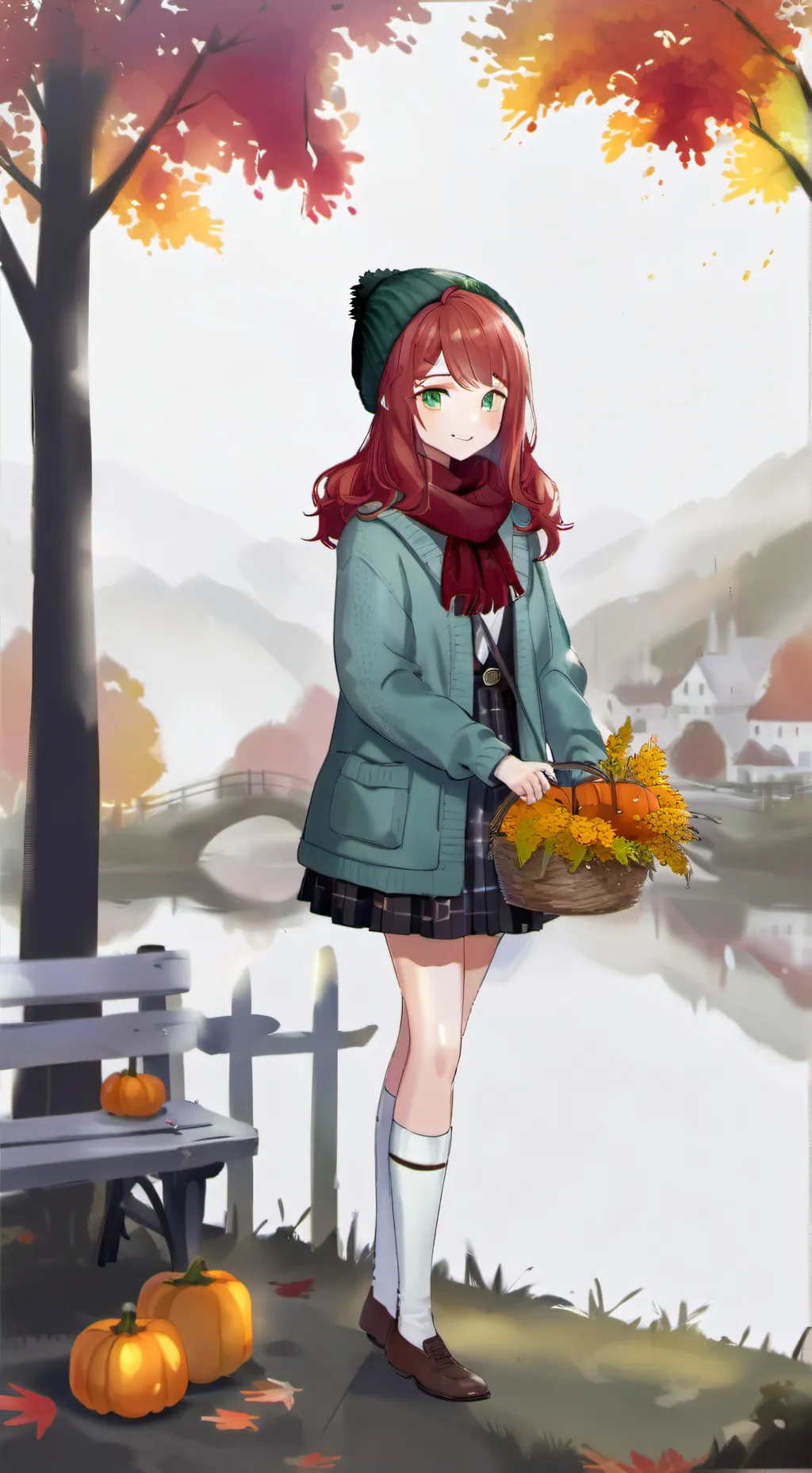 ai character: miss Anaëlle background