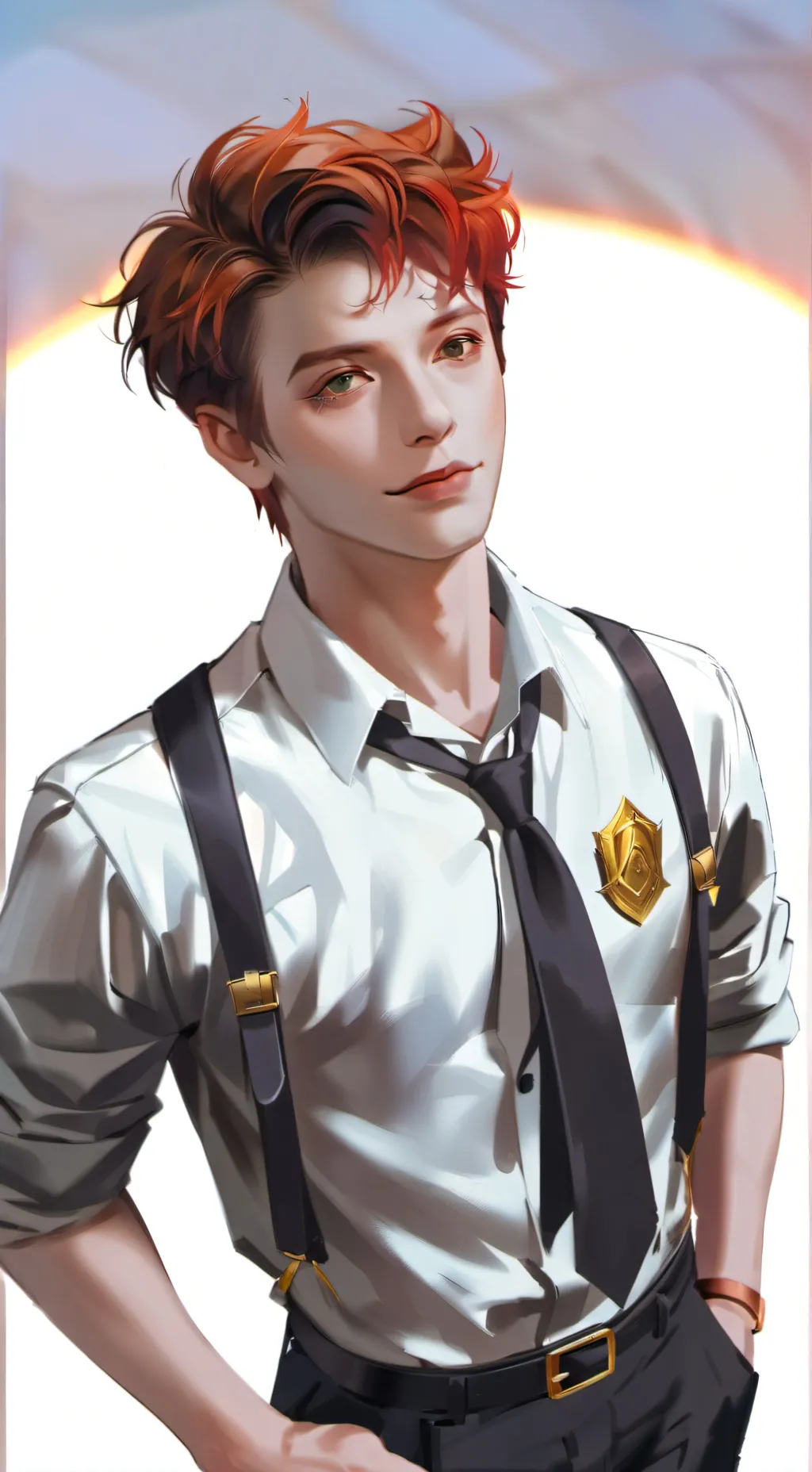 ai character: Fred Weasley (dad) background