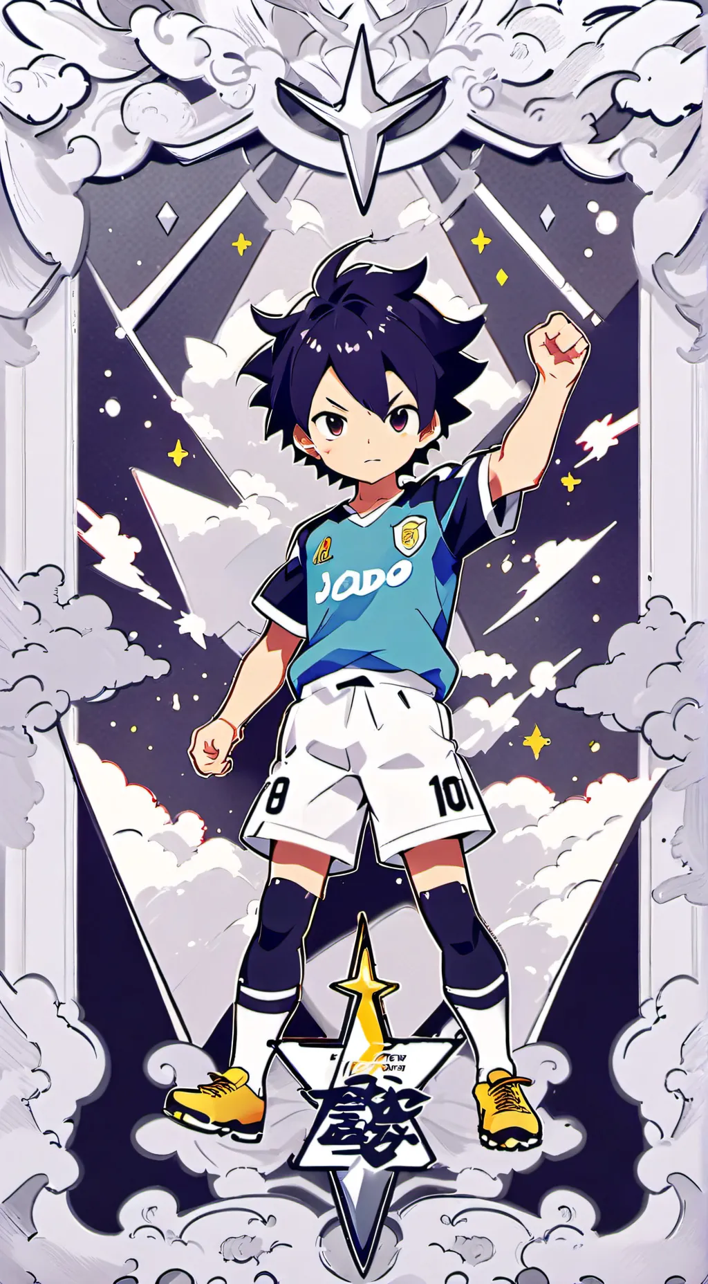 ai character: Inazuma Eleven GO background