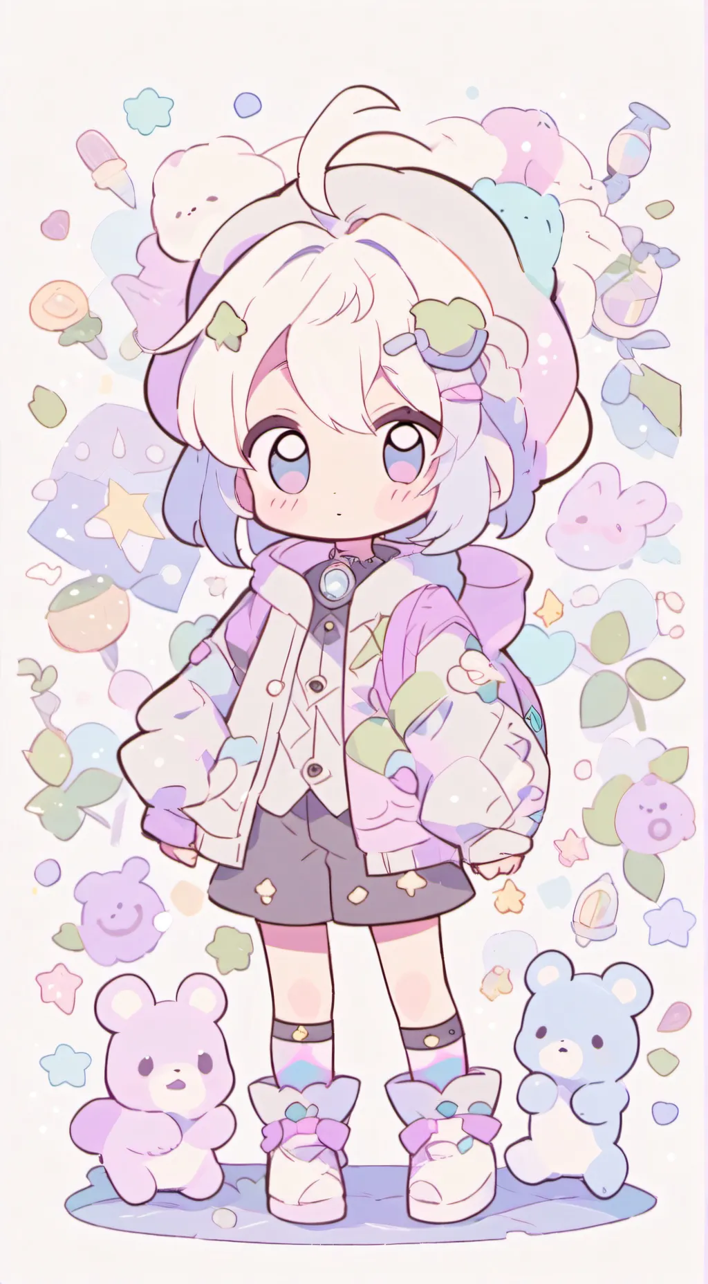 ai character: SIL's kids background