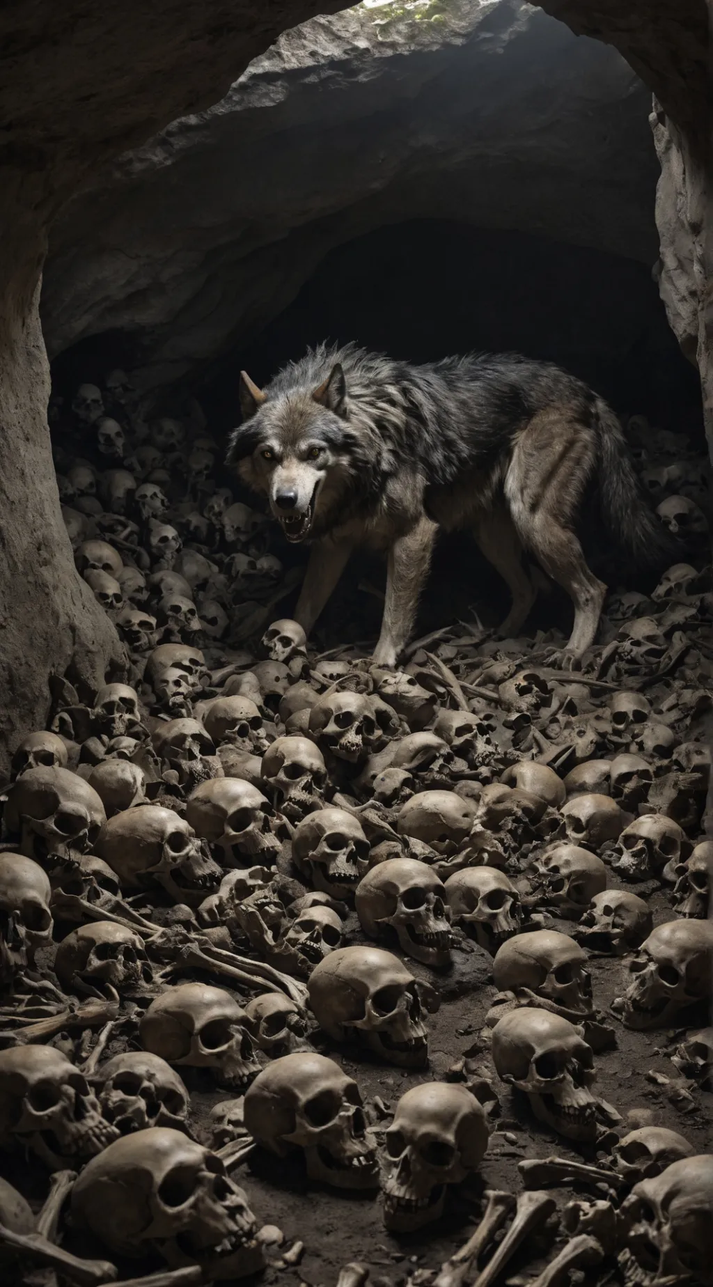 ai character: WEREWOLF'S DEN  background