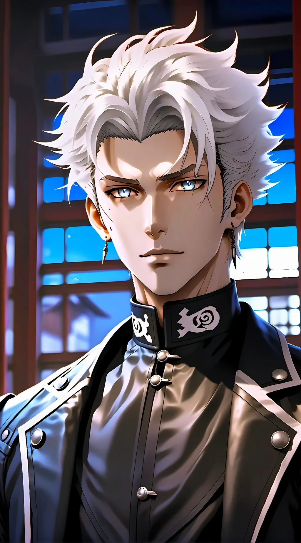 ai character: Gojo Satoru background
