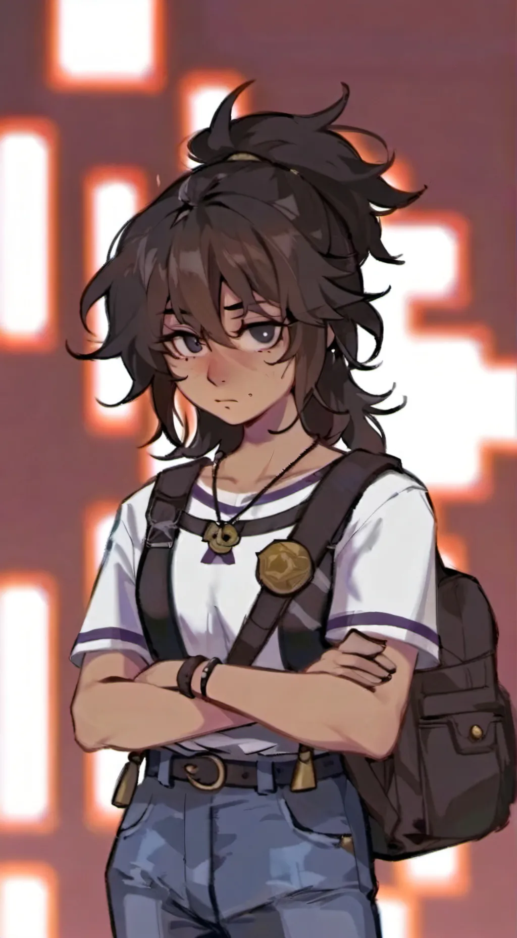 ai character: Lya background