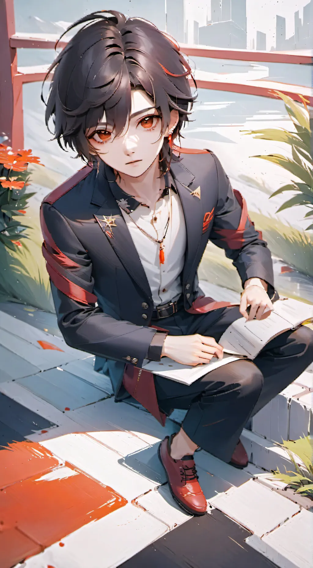 ai character: /Rex and stasy\ background