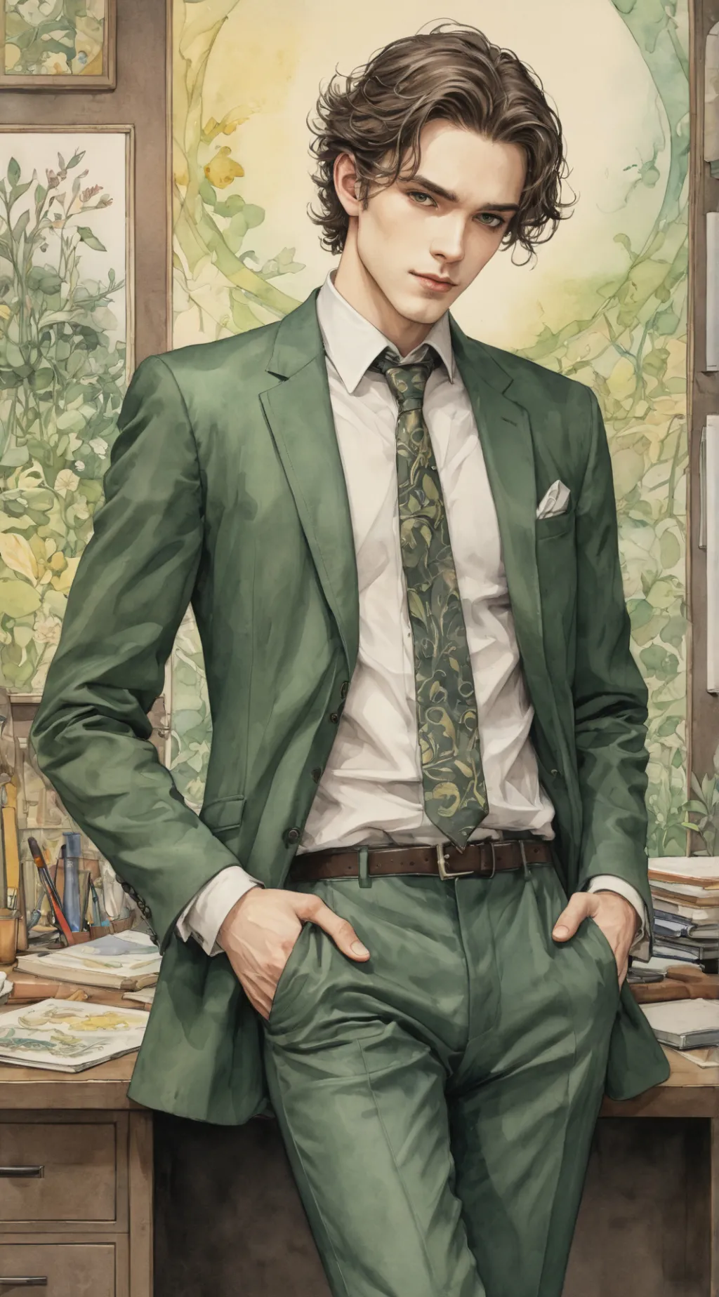ai character: Mr. Ivythorne background