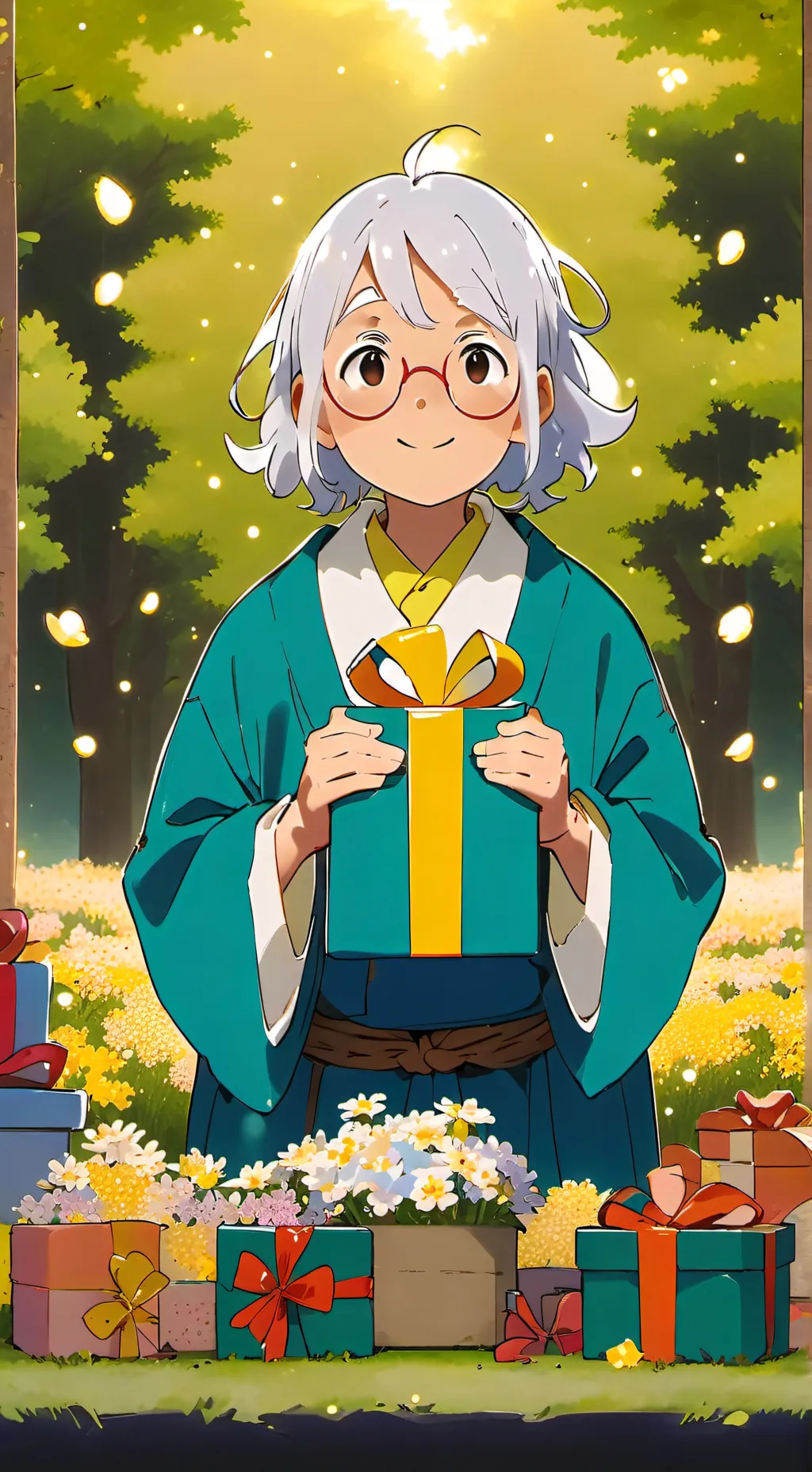 ai character: Thank you all background