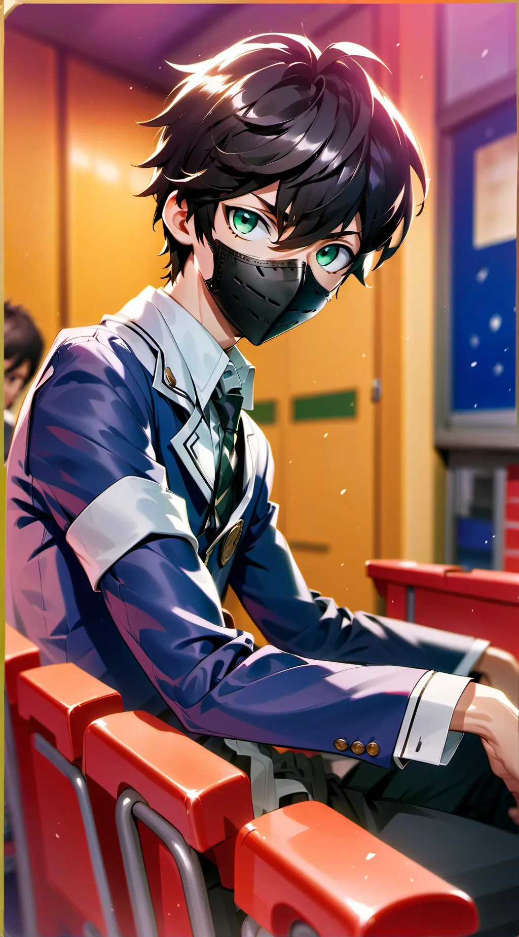 ai character: Ren Amamiya background