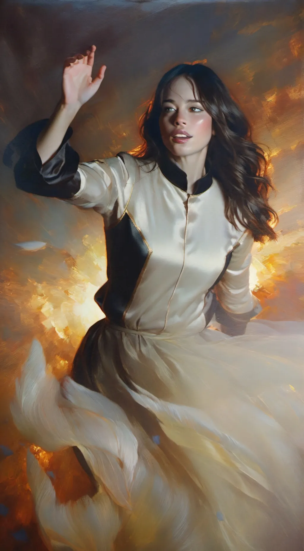 ai character: Elizabeth  background