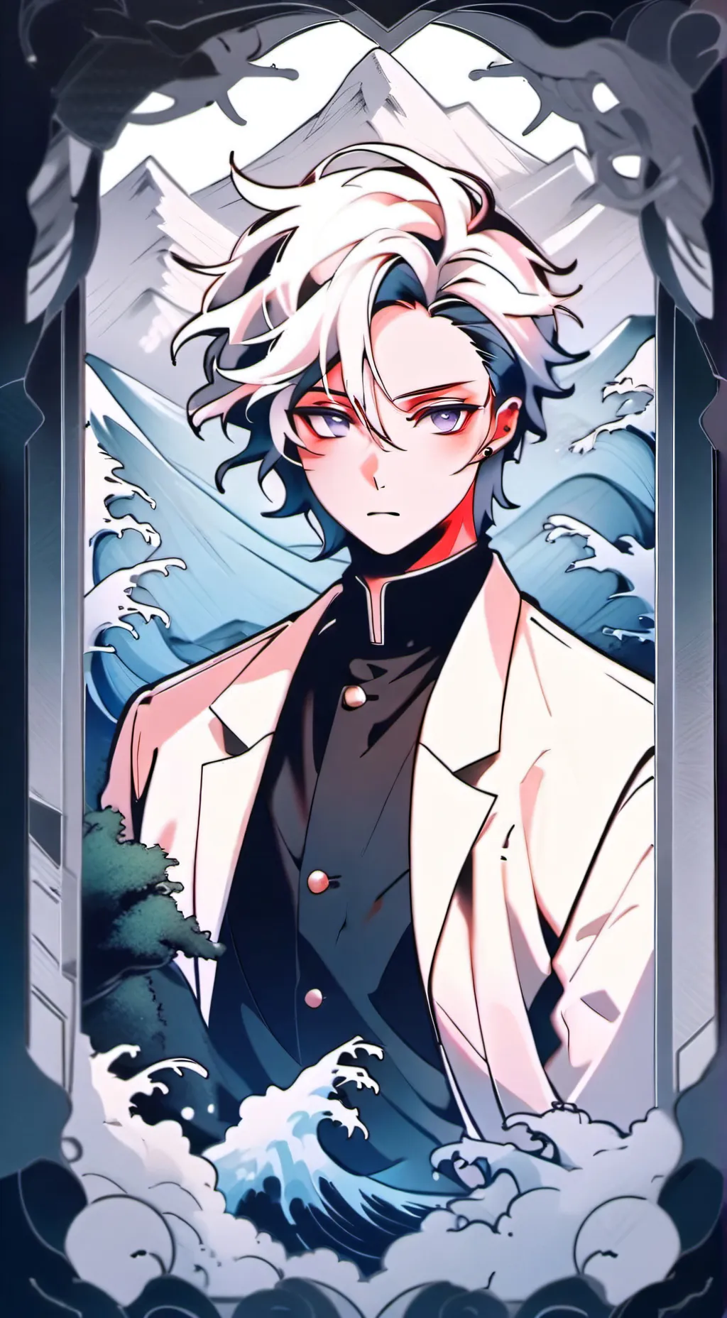 ai character: kaiser  background