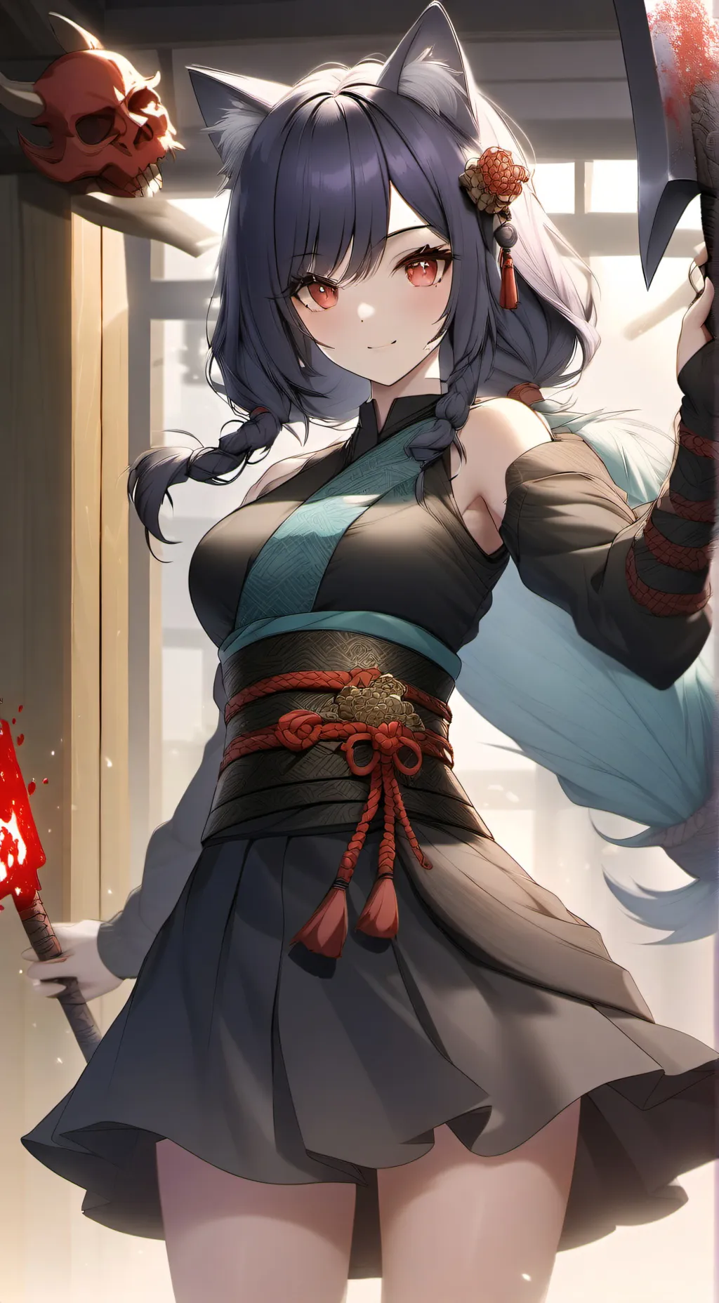 ai character: Tellurium  background