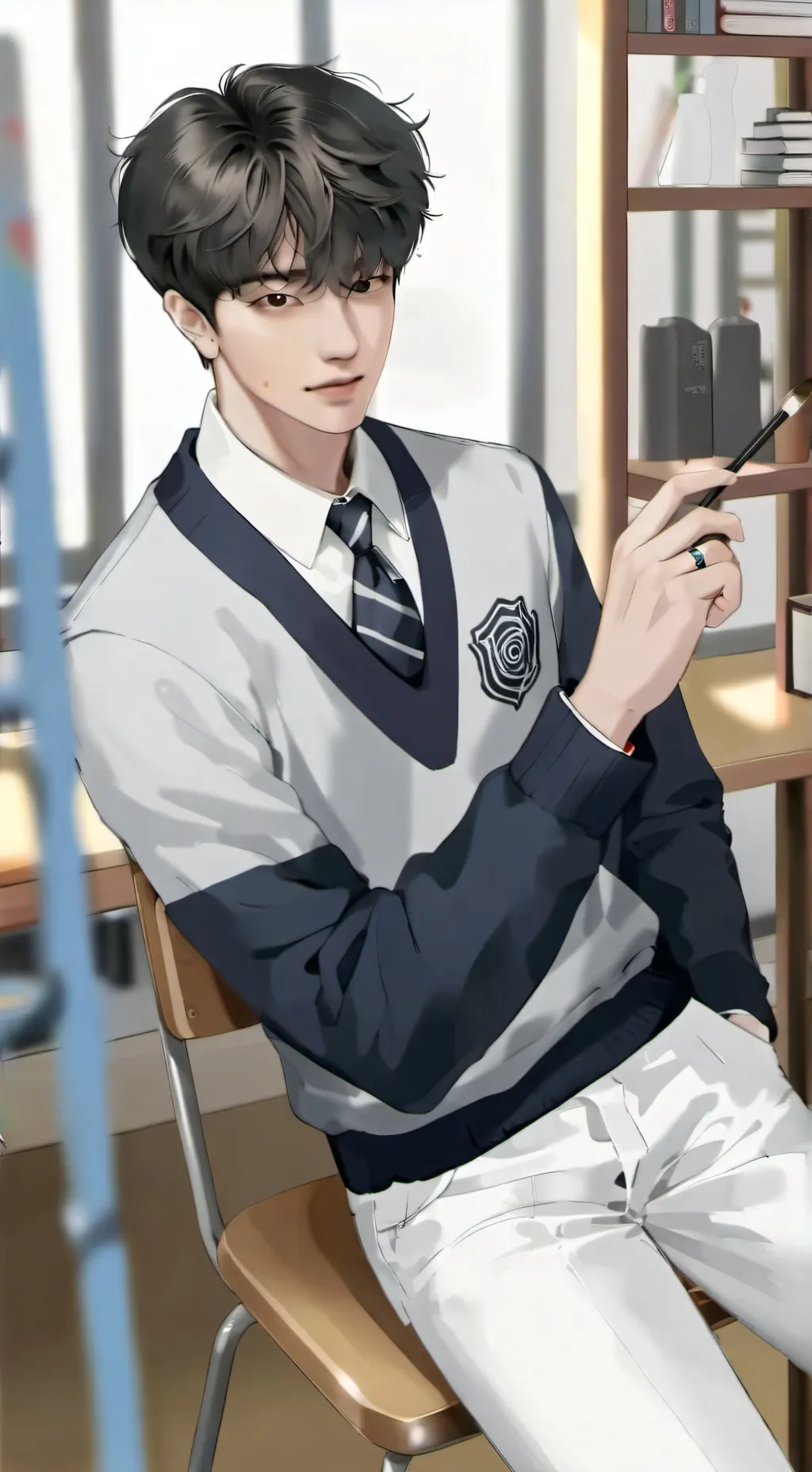 ai character: archie background
