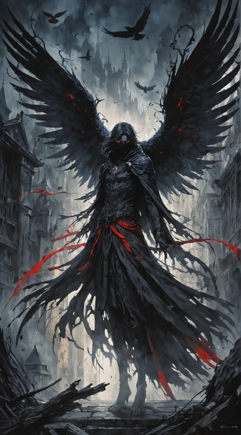 ai character: Raven background