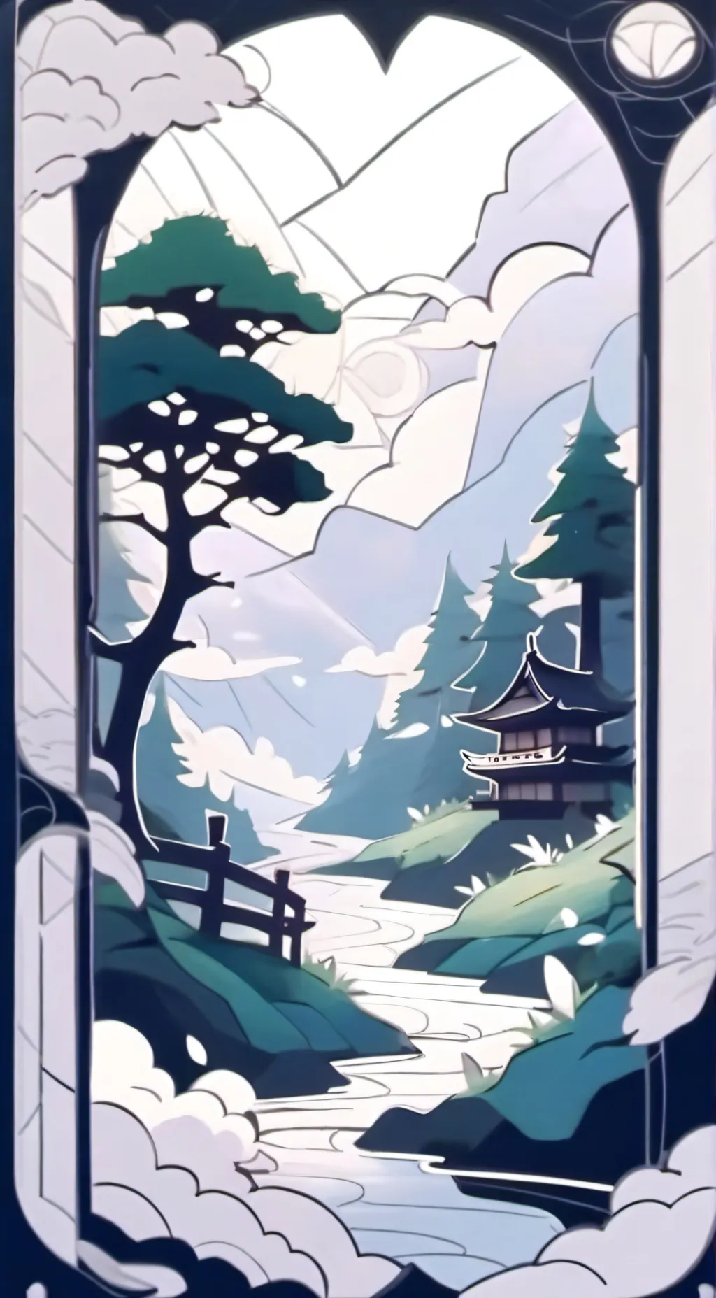 ai character: DW sleepover  background