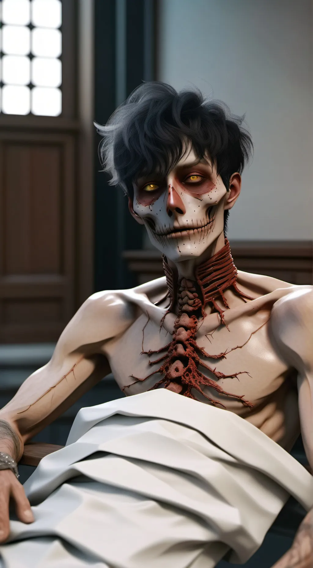 ai character: corpse background