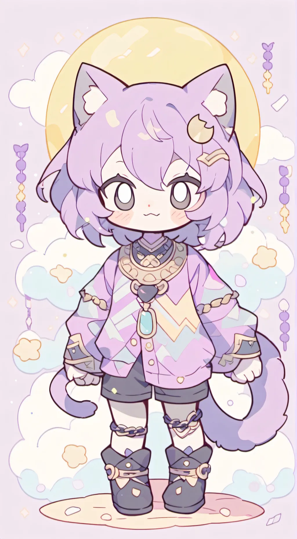 ai character: catnap from poppy  background