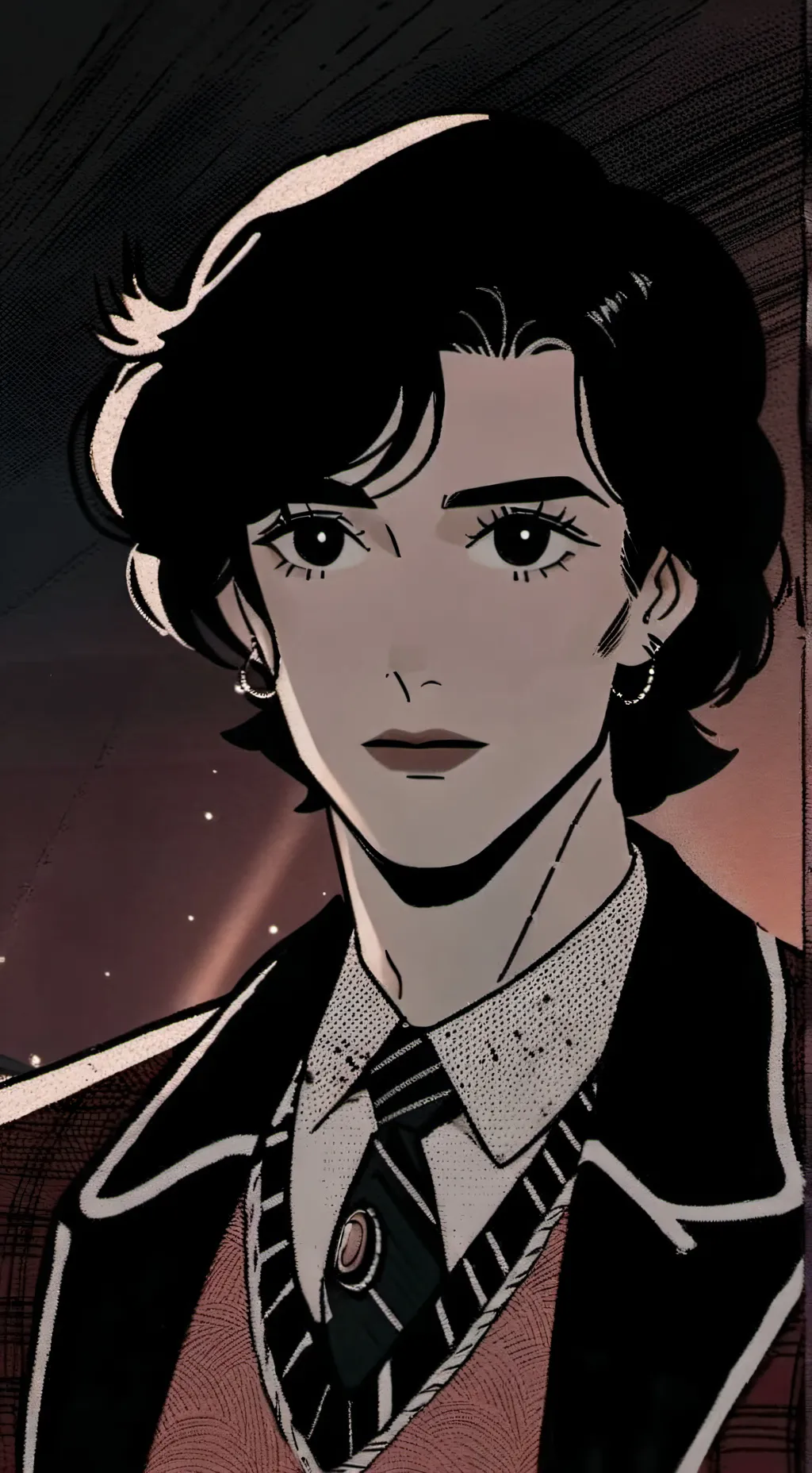 ai character: Vincent  background