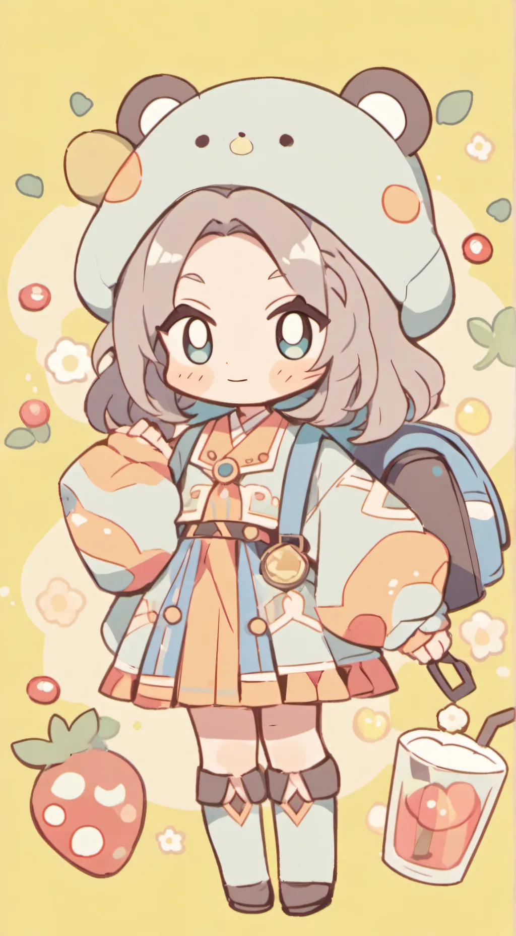 ai character: mha Creep background