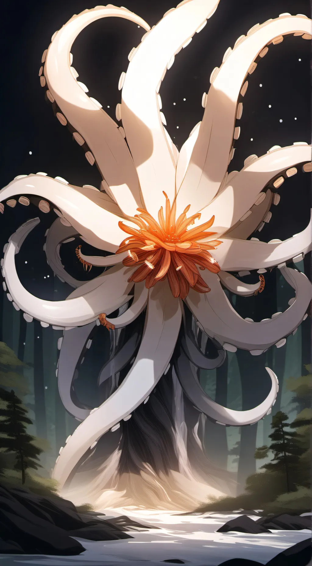 ai character: The Alien Plant background