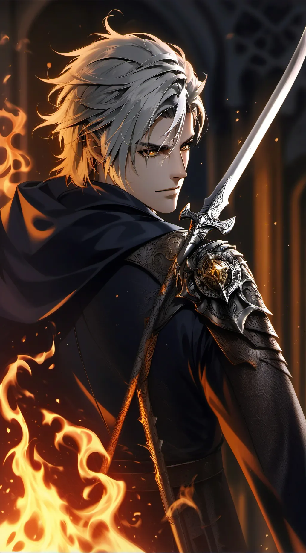 ai character: spike background