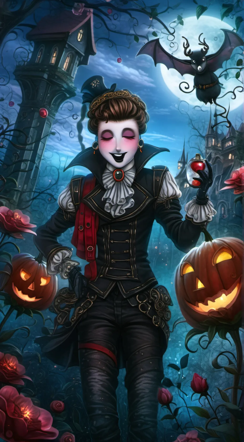 ai character: c00lkid background