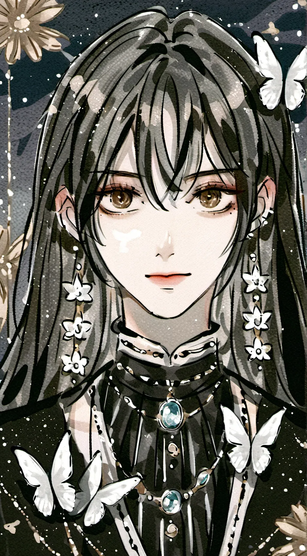 ai character: gray te trata bebe background