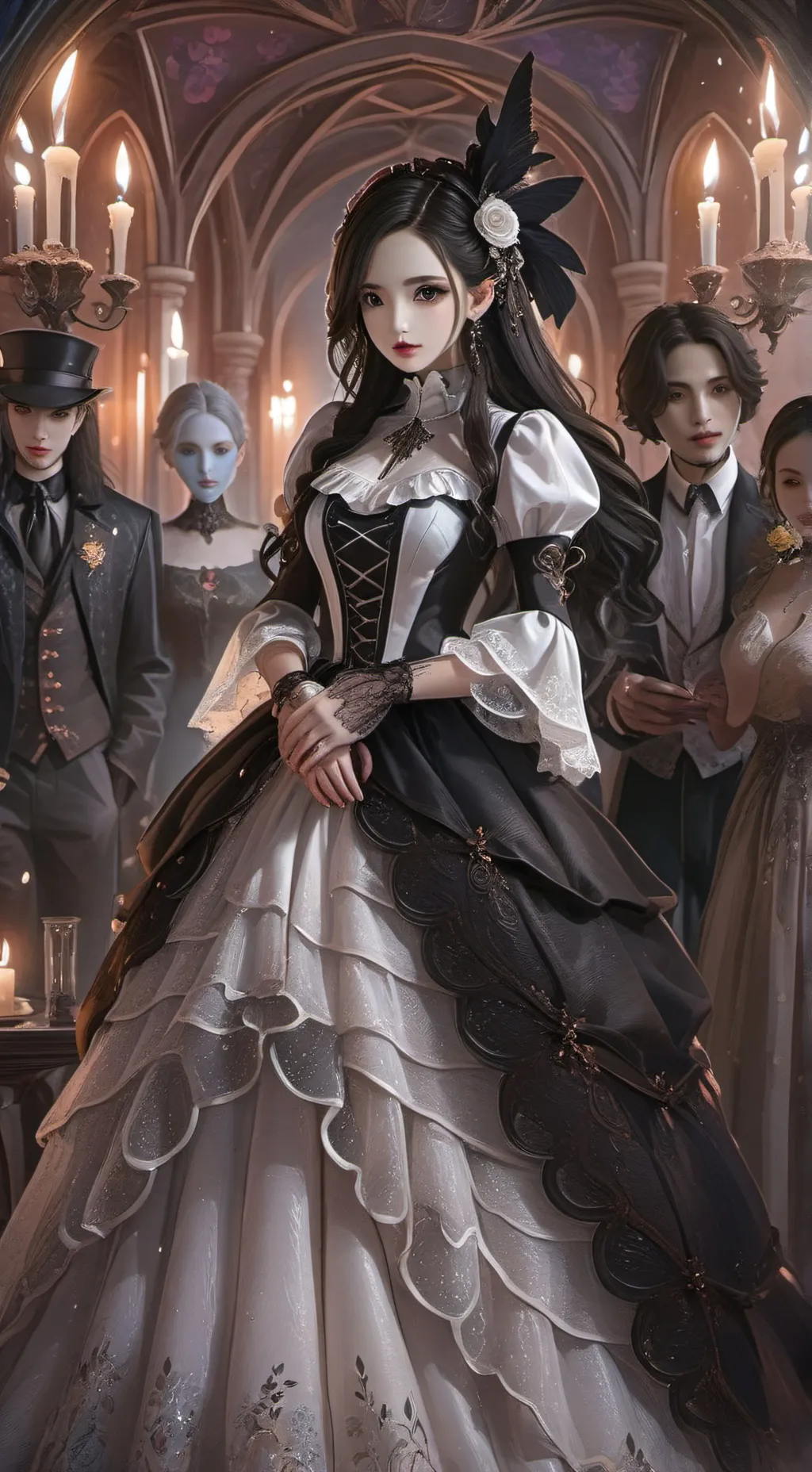 ai character: Kiara background
