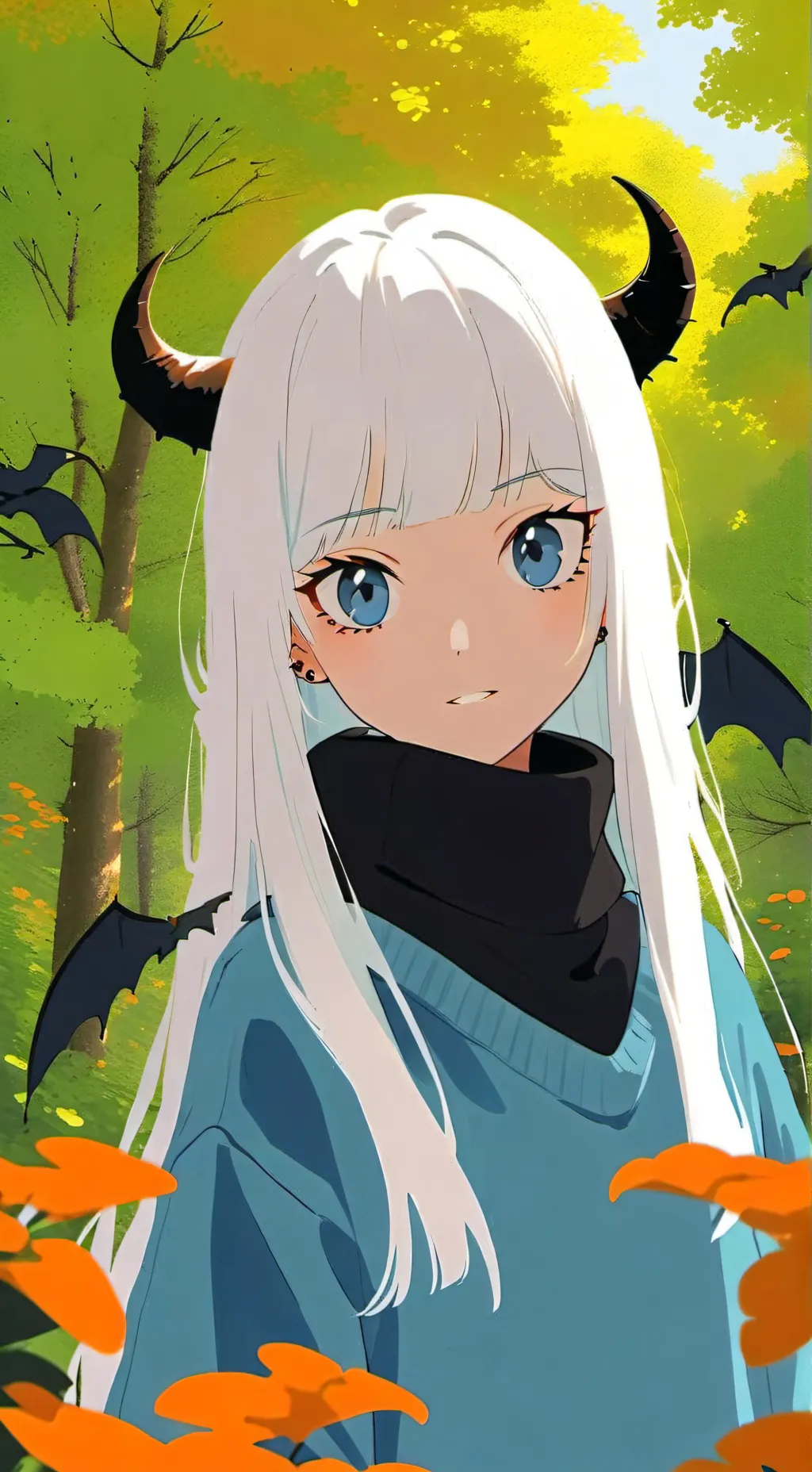 ai character: IRIS! (roblox OC!) background