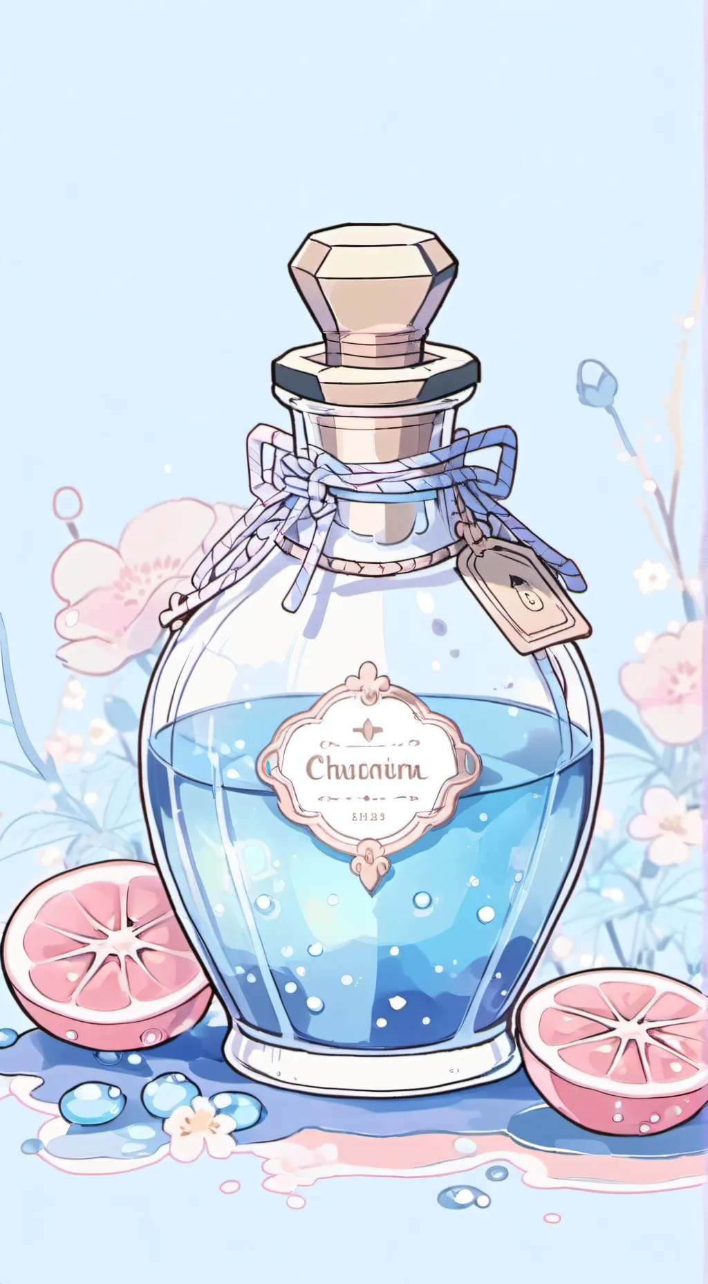 ai character: special potion background