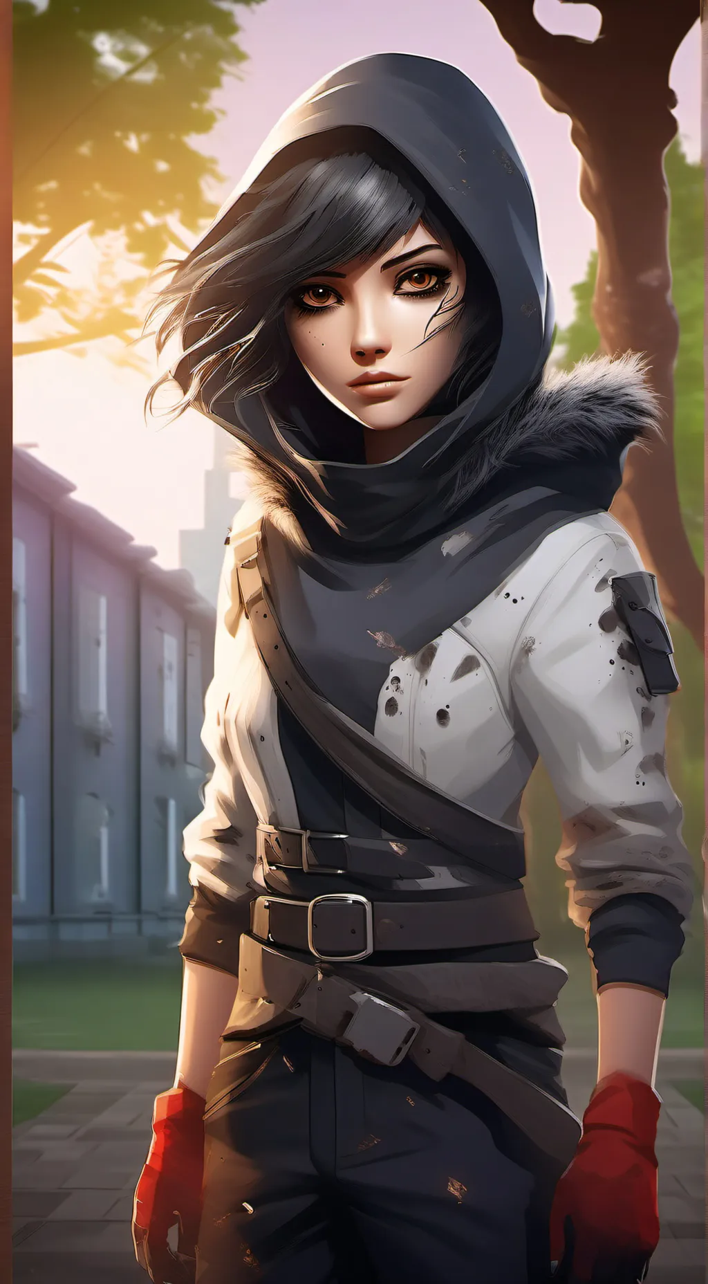 ai character: <{DW infección}> background