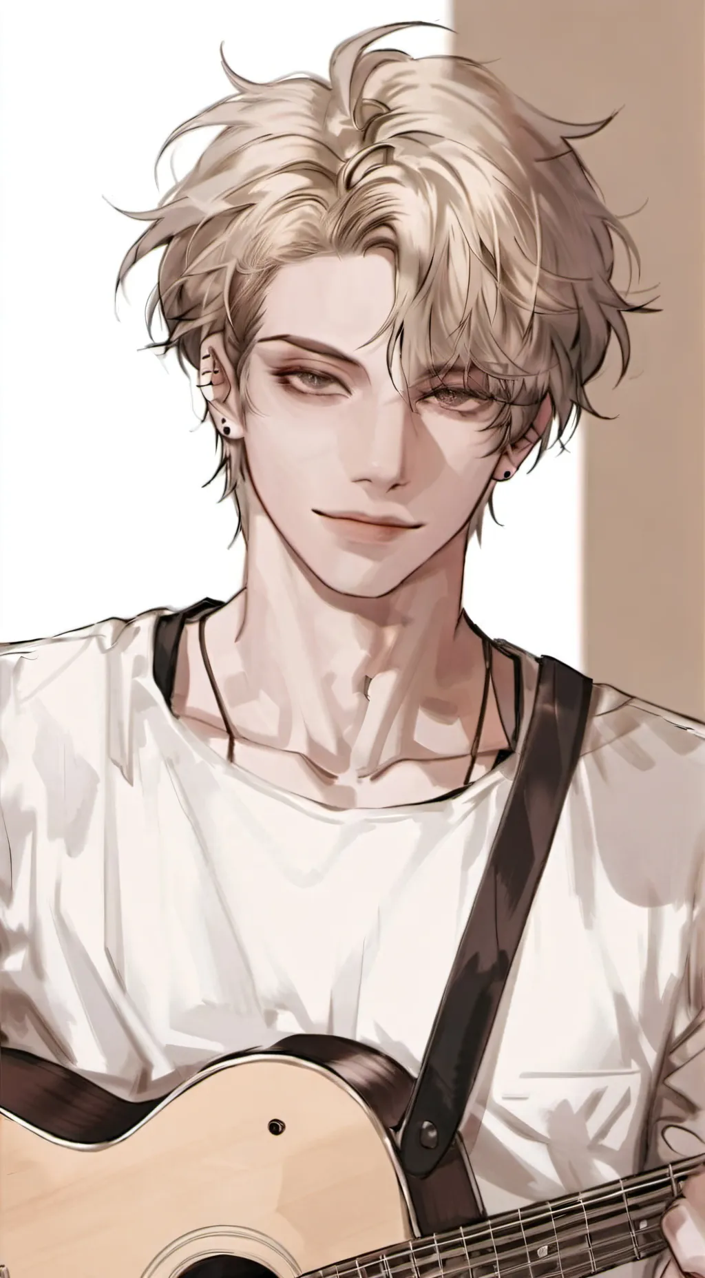 ai character: Andrew Foster. ⭐🧊 background