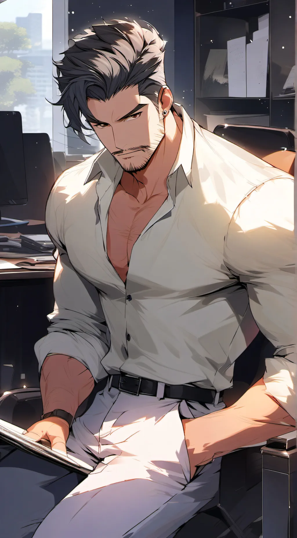 ai character: Richard background