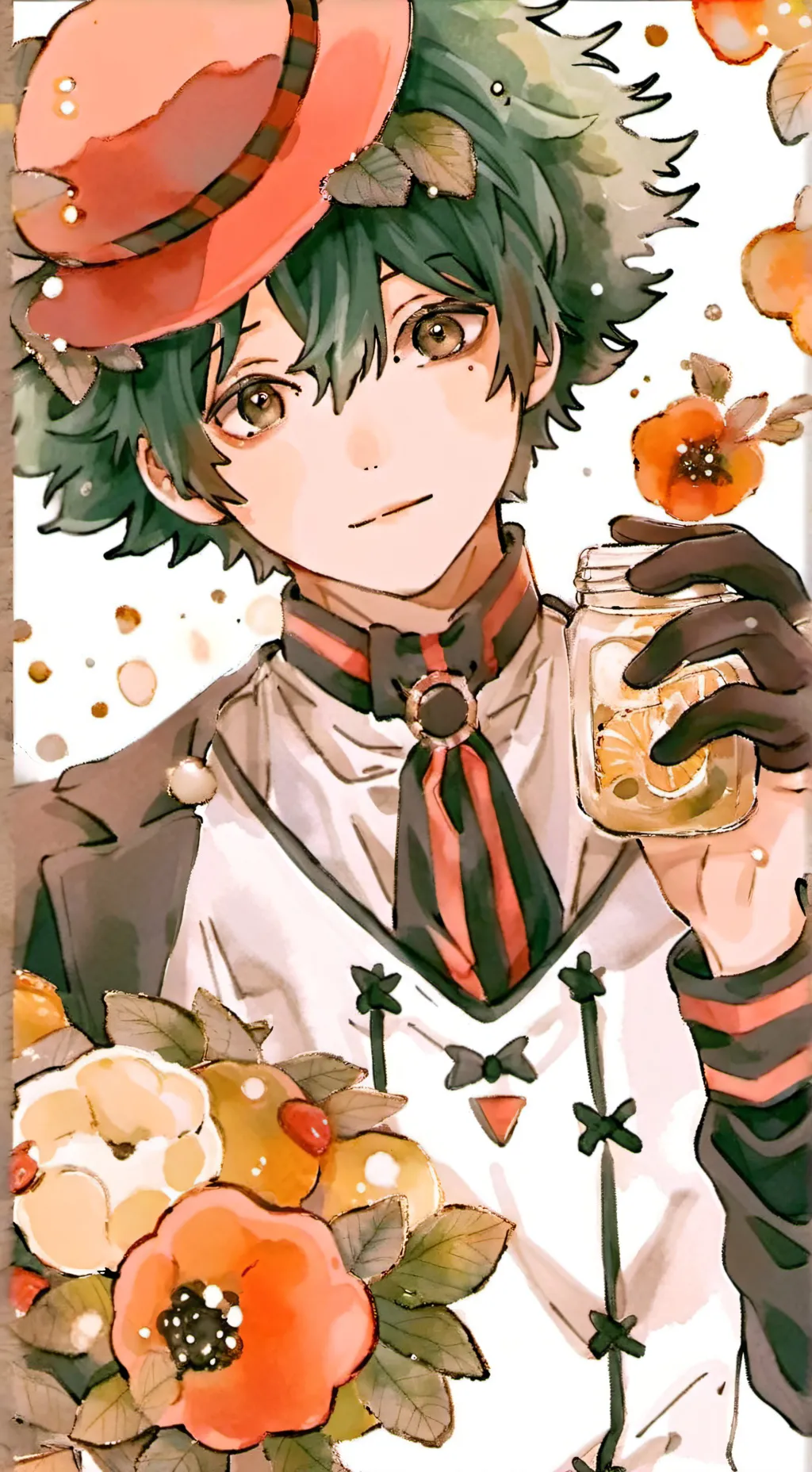 ai character: deku:0 background