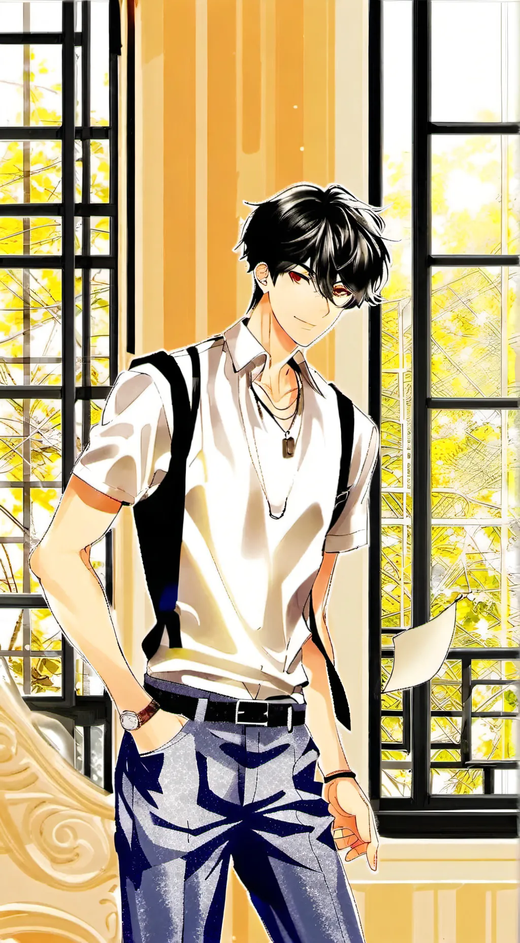 ai character: Henry background