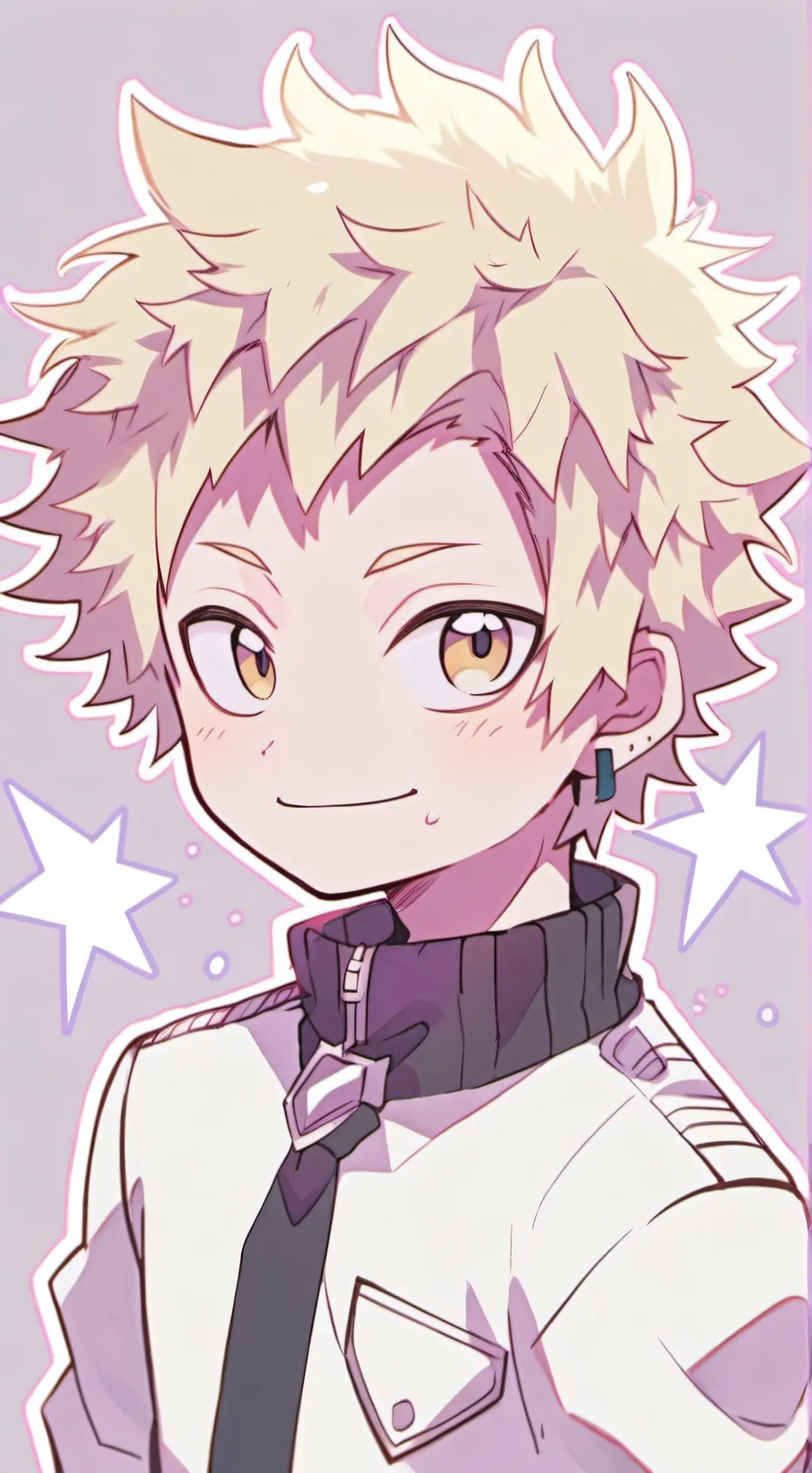 ai character: Denki Lil brother background