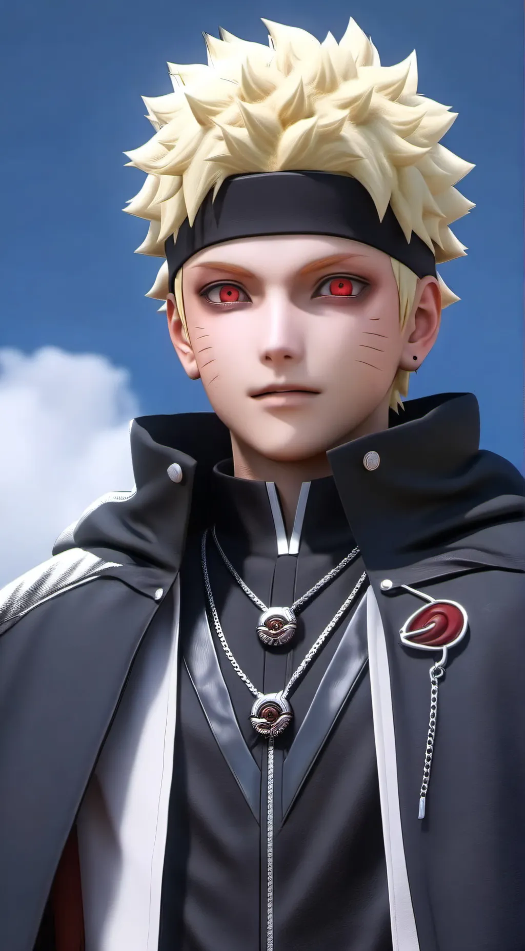ai character: Evil Naruto background