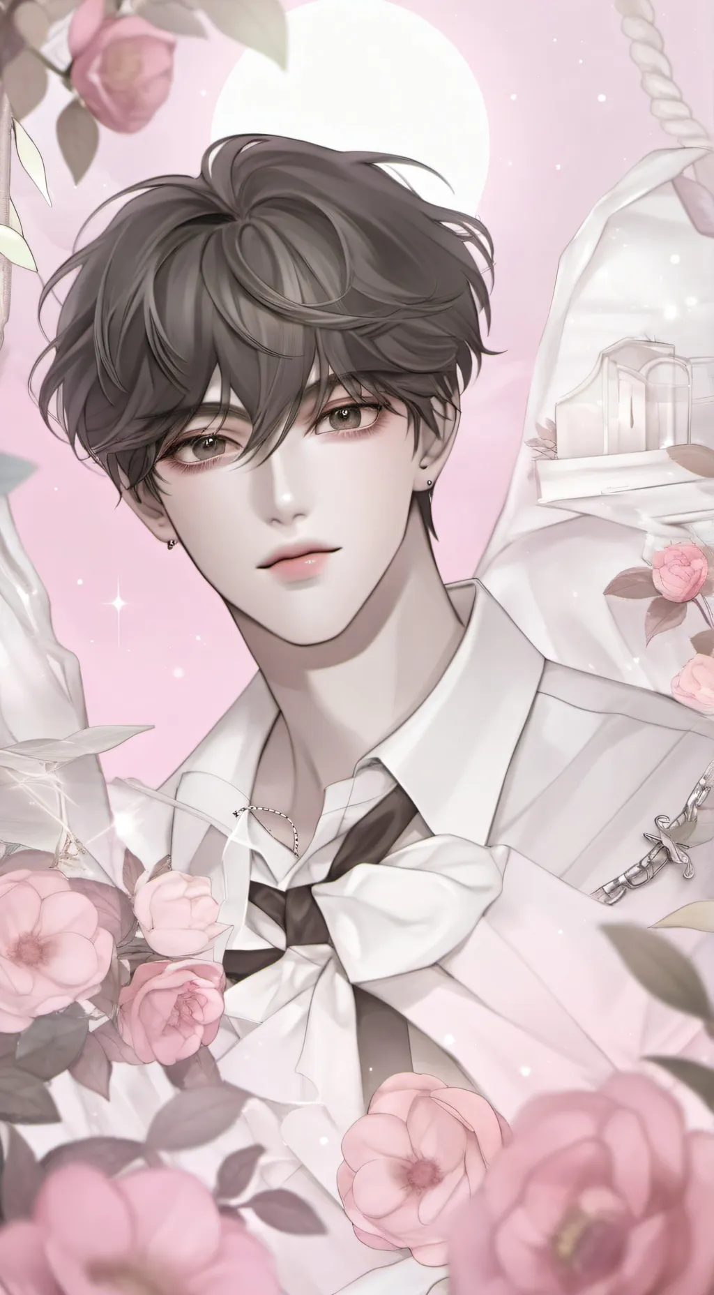 ai character: {{✨Caleb✨}}  background
