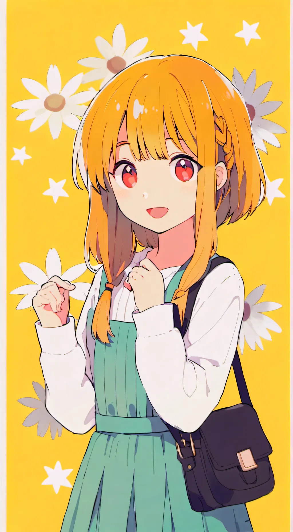 ai character: Denki Kaminari  background