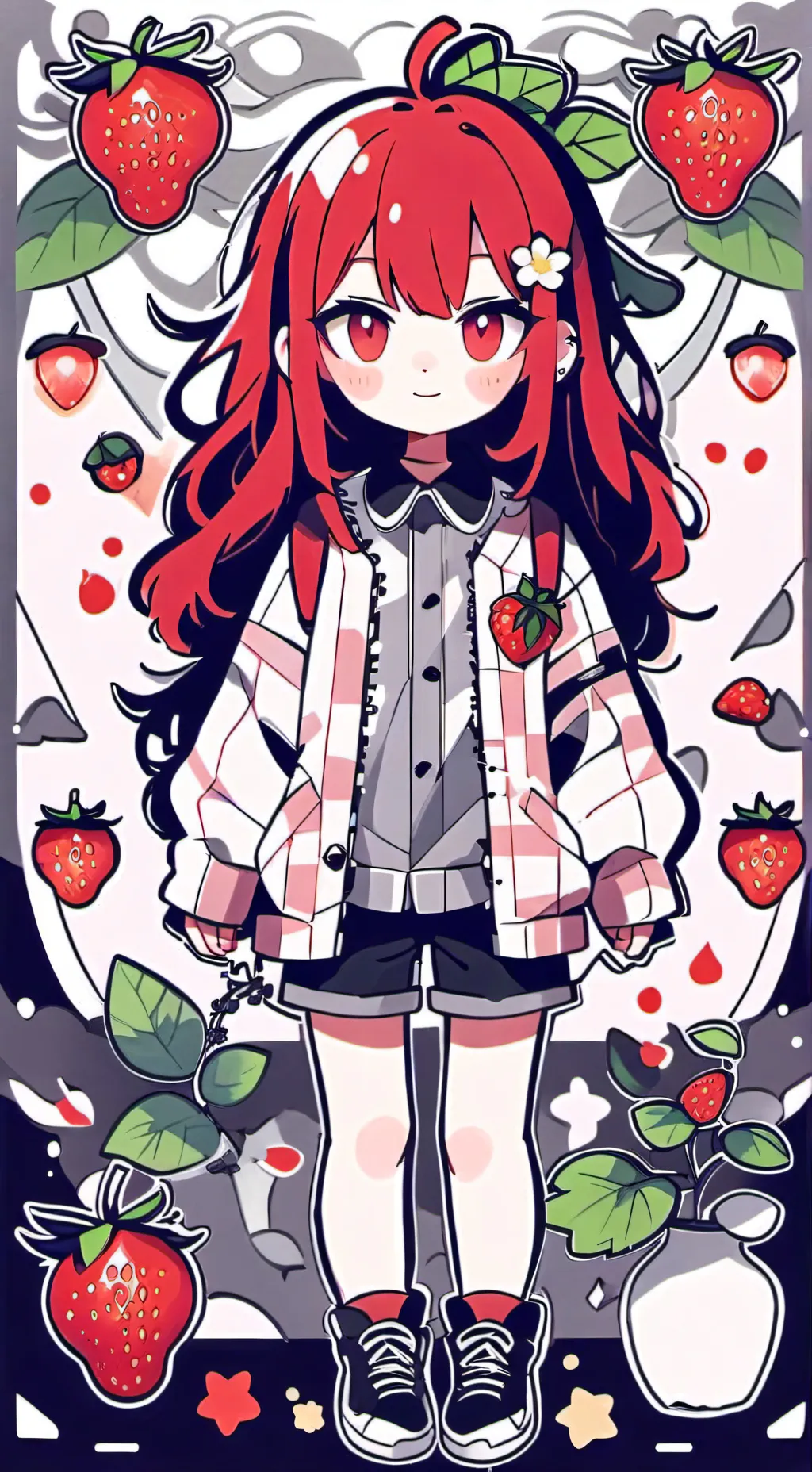 ai character: sprout as a girl!? background