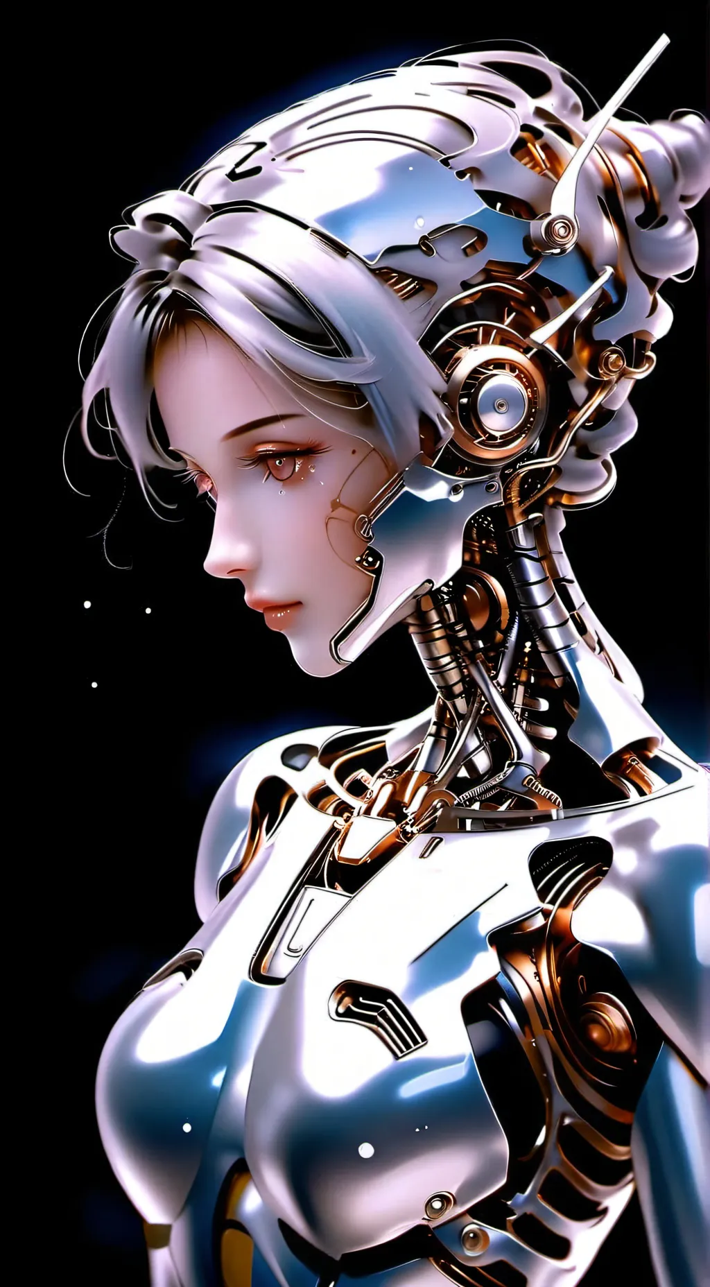ai character: ~ Cyborg ~ background