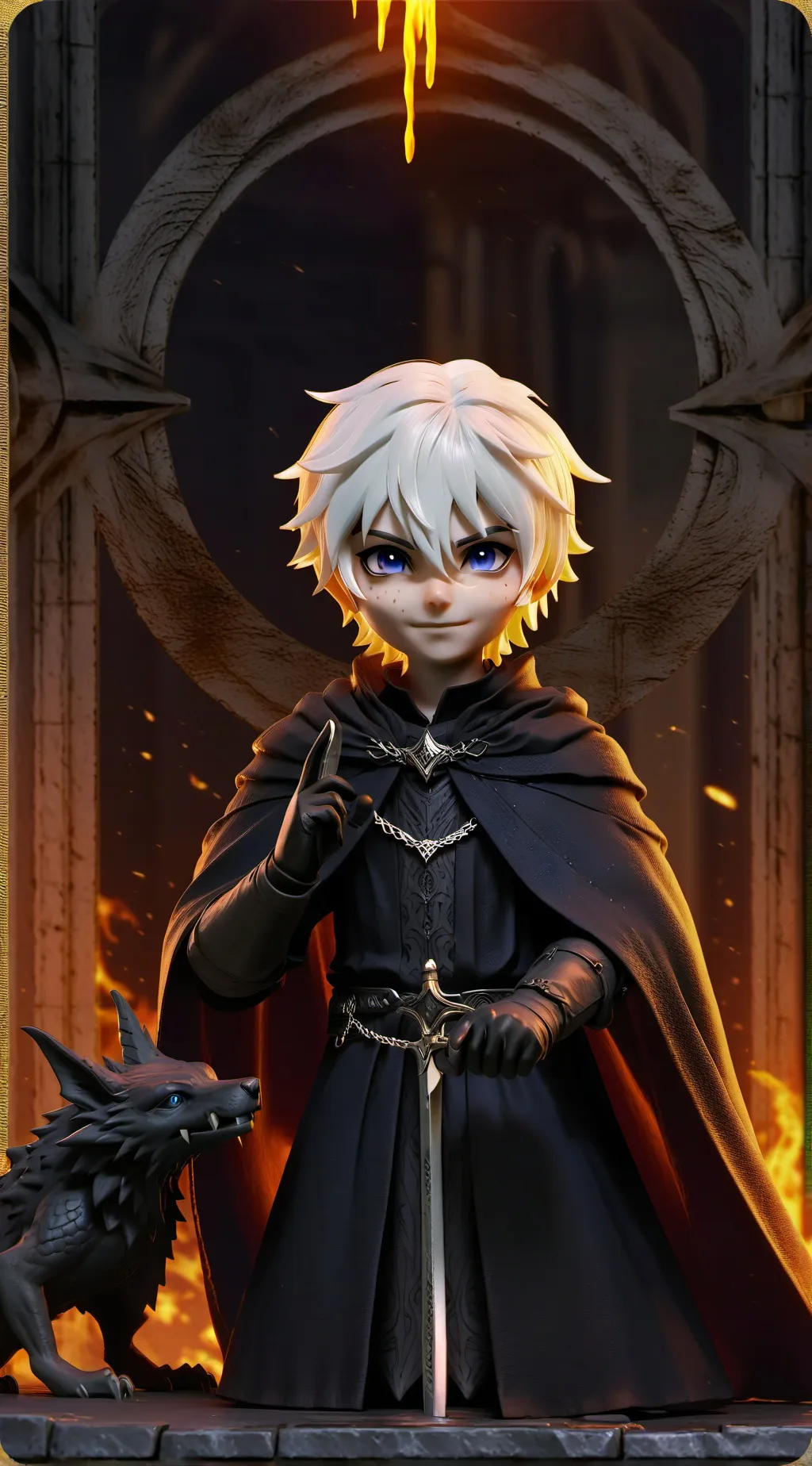 ai character: Kenji background