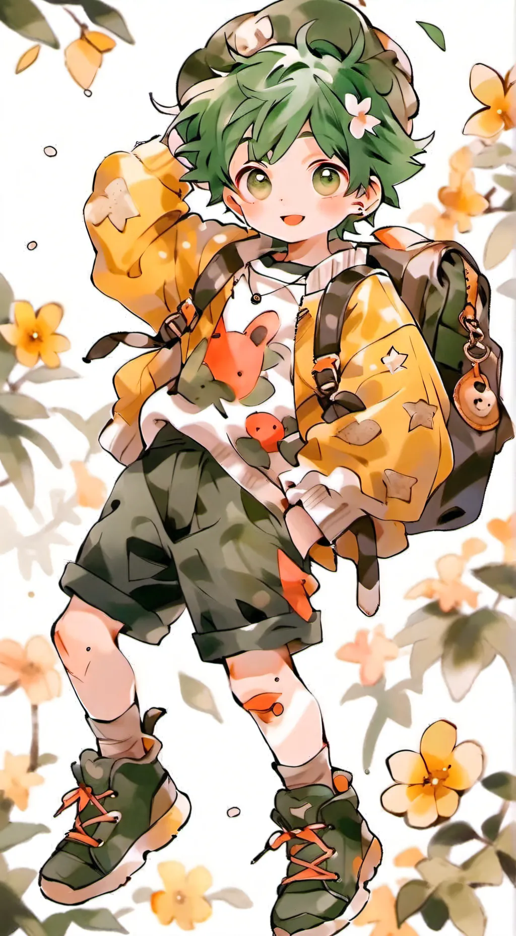 ai character: KINDERGARTEN BKDK background