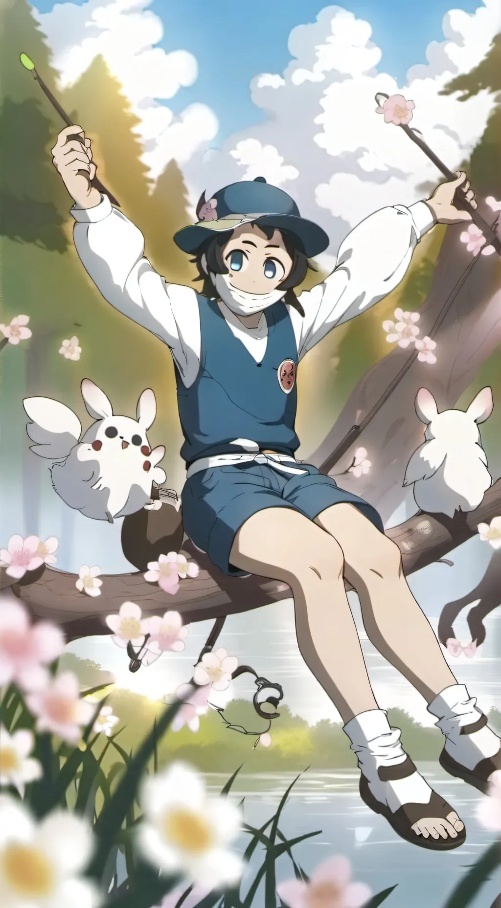 ai character: sprunki background
