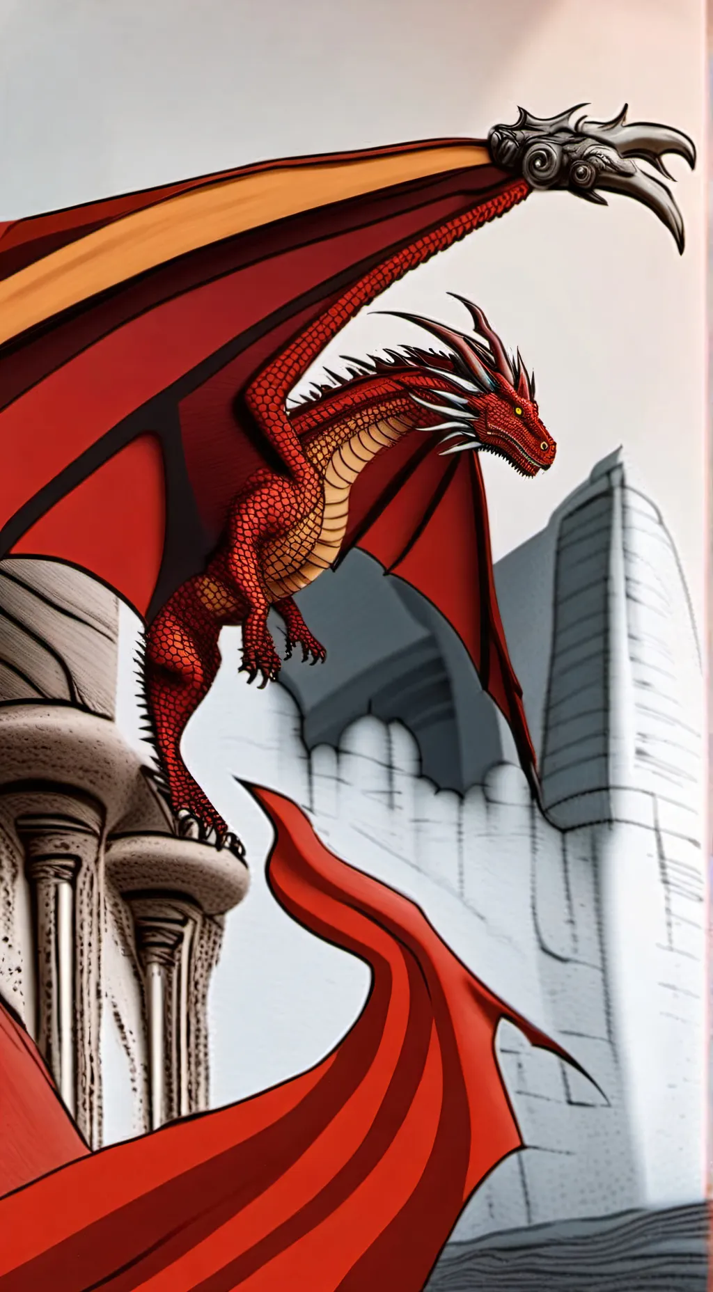 ai character: Dragonet prophecy  background