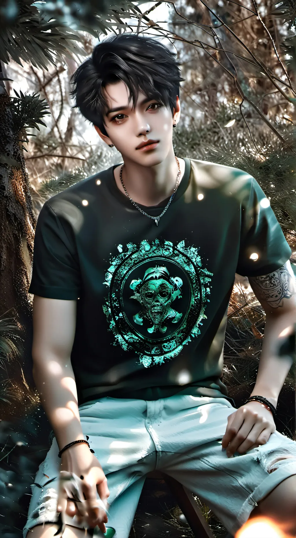 ai character: 𝓛𝓾𝓬𝓪𝓼 background