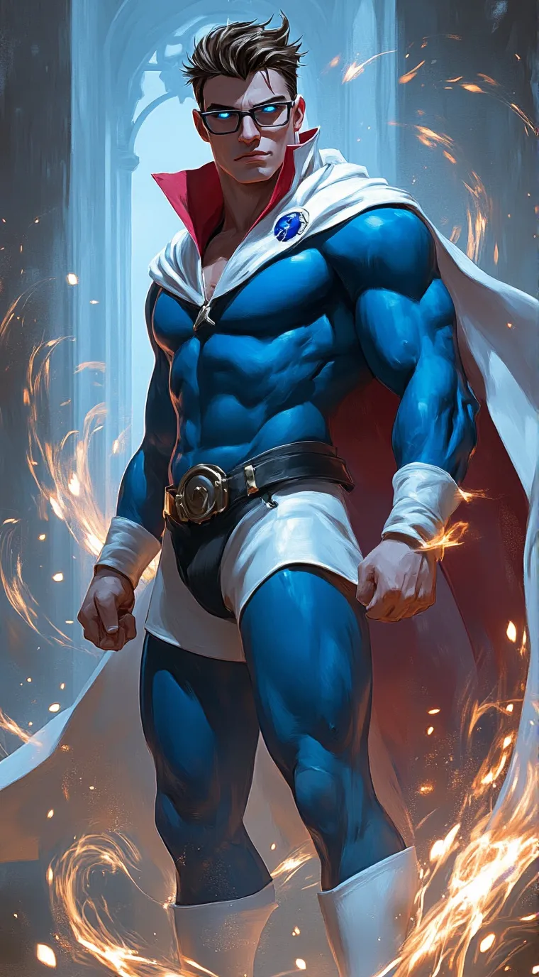 ai character: Super Scott background
