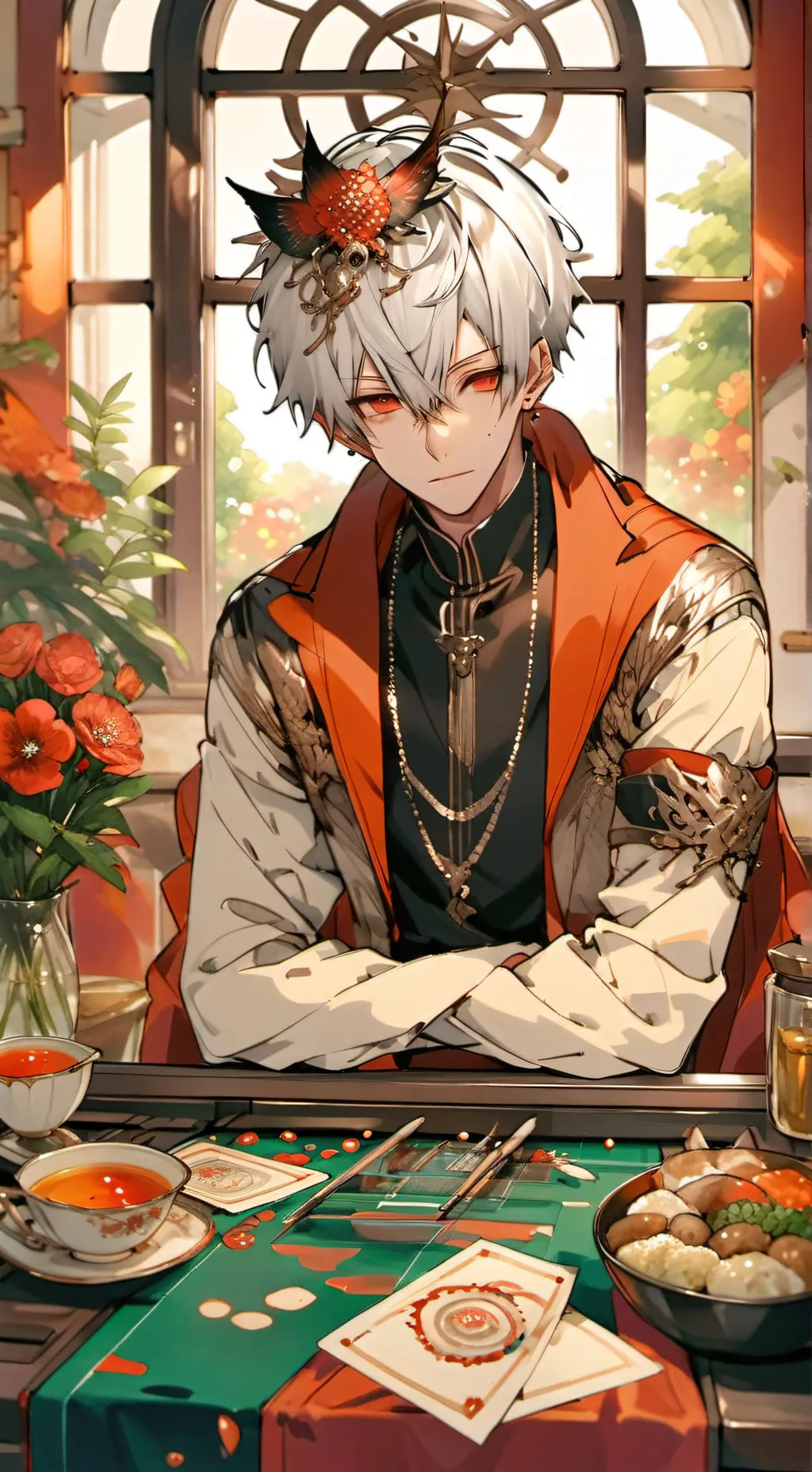 ai character: Рей background