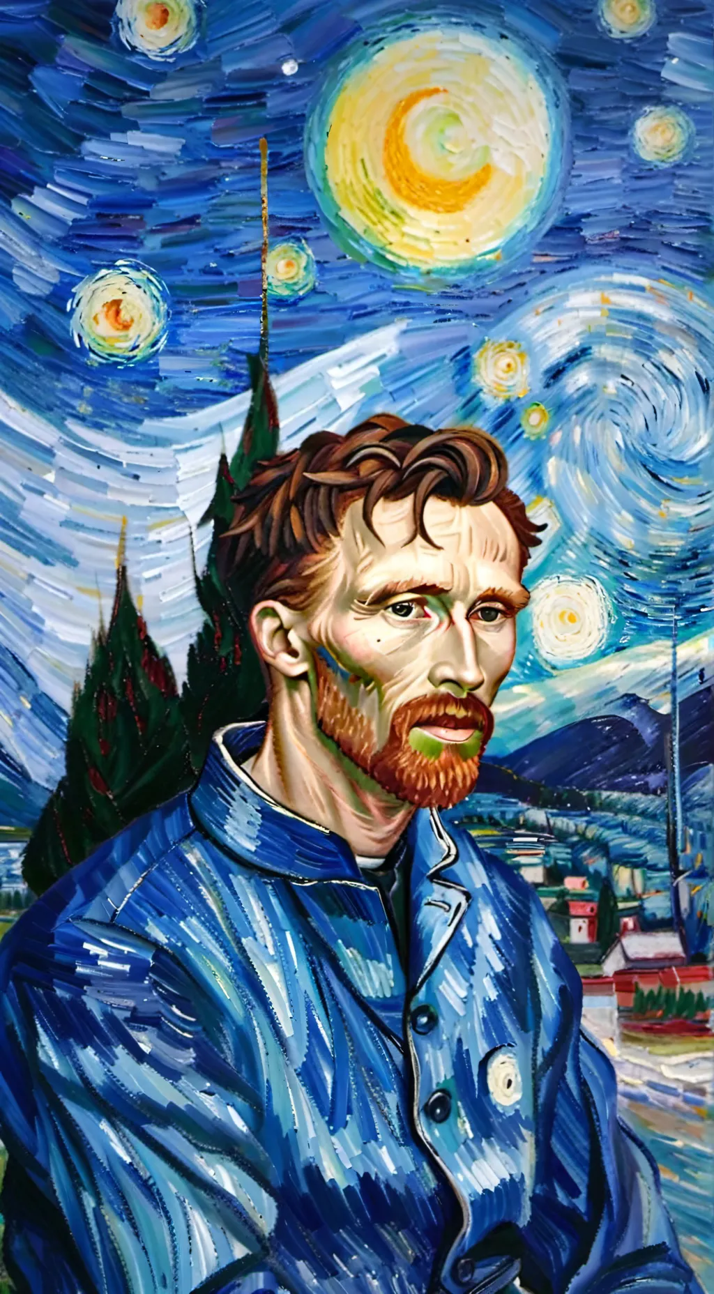 ai character: Miss Circle  background