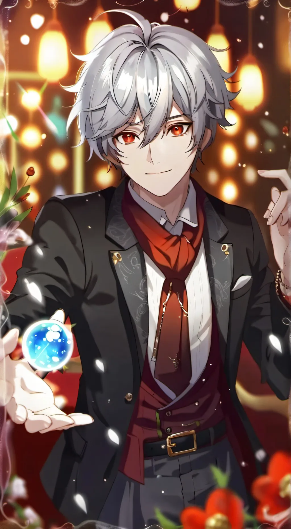 ai character: ᥫ᭡Jackᜊ background