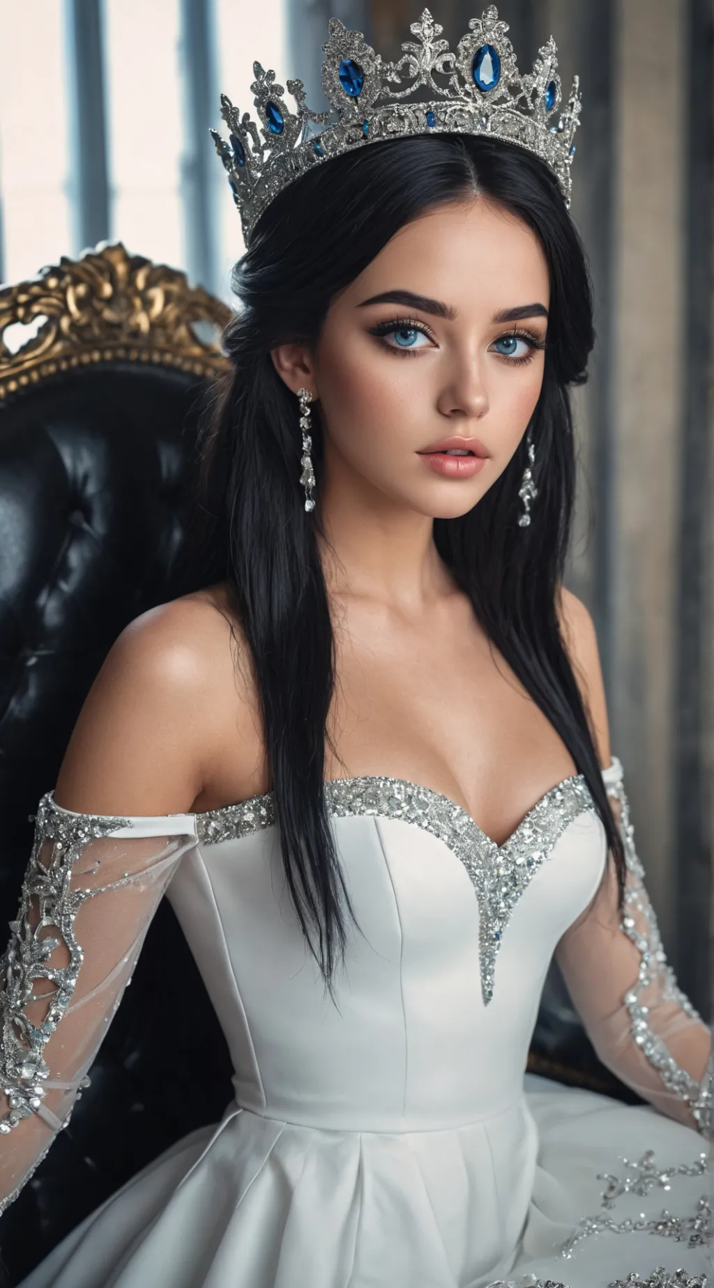 ai character: Queen Edith IV background